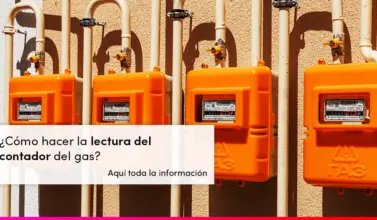 Contadores de gas para la lectura