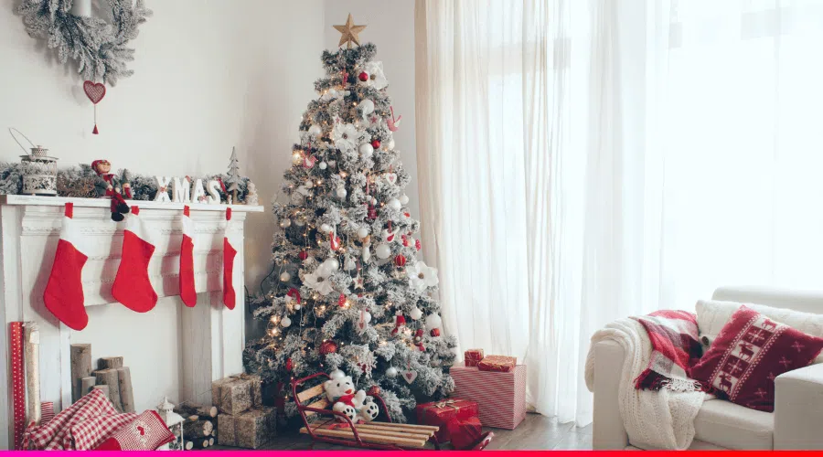 Luces del árbol de navidad